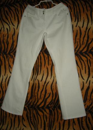 Супер джинсы белого цвета,р.12-120грн.