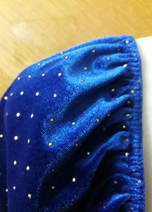 Брендовая бархатистая красивая праздничная блузка с открытыми плечами р. 24 / 52 от simply be3 фото