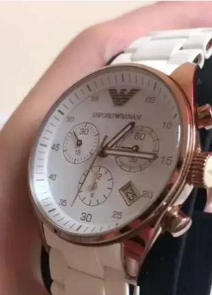 Стильные кварцевые часы emporio armani