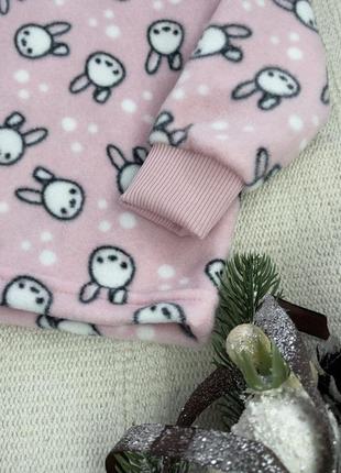 Дитяча тепла піжама на флісі. тёплая детская пижама на флисе4 фото