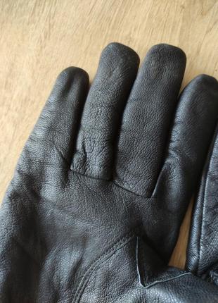 Стильные мужские кожаные  перчатки canda, германия. размер указан 10( xl) .4 фото