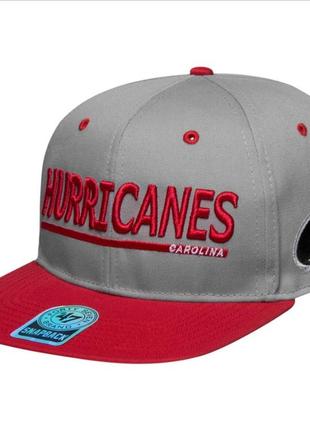 Оригінал. кепка від американського бренду '47 brand - carolina hurricanes nhl