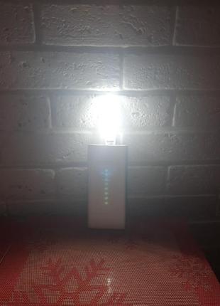 Міні ліхтарик usb на 8 led ламп3 фото