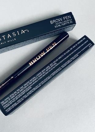 Anastasia beverly hills superfine micro-stroking detail brow pen карандаш фломастер для бровей3 фото