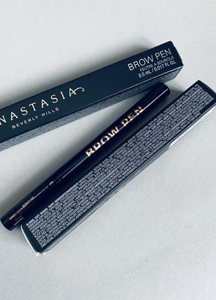 Anastasia beverly hills superfine micro-stroking detail brow pen карандаш фломастер для бровей4 фото