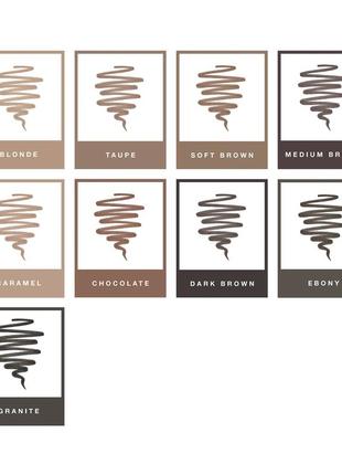 Anastasia beverly hills superfine micro-stroking detail brow pen карандаш фломастер для бровей