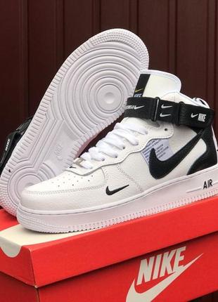 Кроссовки nike air force, термо, 36-41 размер, унисекс, новинка (арт фф370)