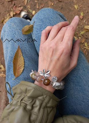 Браслет агат яшма4 фото