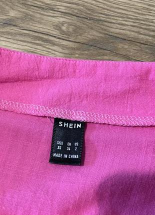 Розовая мини юбка shein3 фото