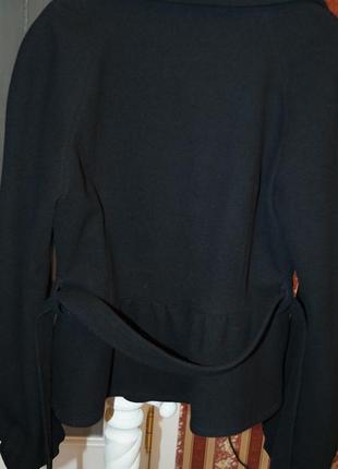 Кашеміровий піджак з баскою2 фото