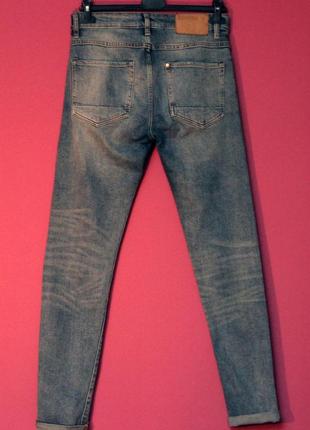 H&m selvedge denim (selvage селвидж) 29, 32 селвидж деним, зауженные джинсы.2 фото