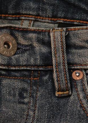 H&m selvedge denim (selvage селвидж) 29, 32 селвидж деним, зауженные джинсы.6 фото