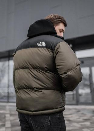 Зимова куртка the north face black/khaki5 фото