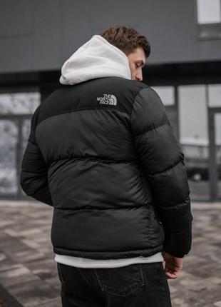 Зимова куртка the north face black1 фото