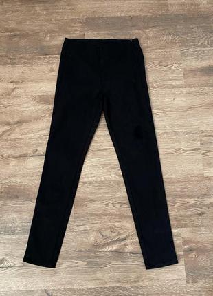 Черные джинсы джеггинсы h&m