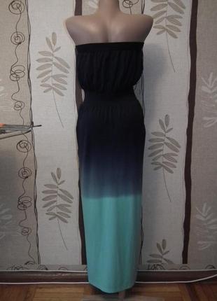 Идеальное платье сарафан амбре от atmosphere р.l,сток3 фото