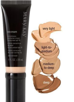 Сс крем з spf 15 пробнік deep mary kay мері кей мері кей2 фото