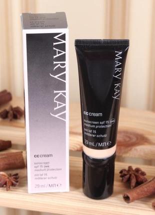 Сс крем с spf 15 пробнік mary kay мери кей мэри кэй3 фото