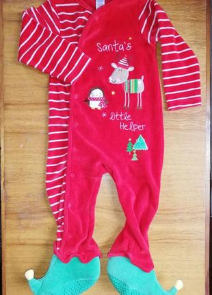 Человечек бархатный 12-18м.