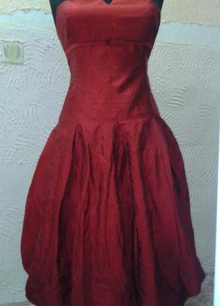 Червоне вечірнє плаття тм monton2 фото