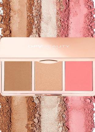 Палетка для макияжа opv beauty glow perfect face palette 04 - 13,5 г