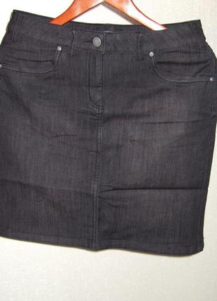 Юбка джинсовая тсм tchibo, германия, в упаковке, с бирками 38р.8 фото