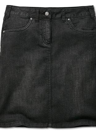 Юбка джинсовая тсм tchibo, германия, в упаковке, с бирками 38р.4 фото
