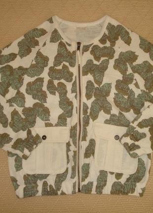 Бомбер zara girls на дівчинку 7-8 років