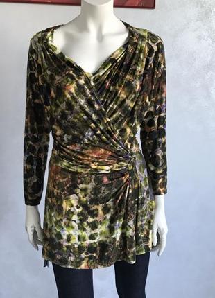 Блуза , туніка alberta ferretti джерсі р 46-48