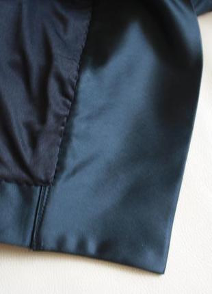 Брендовое нарядное черное платье футляр4 фото