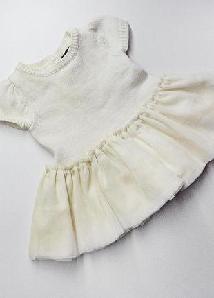 Сукня з спідницею фатиновой