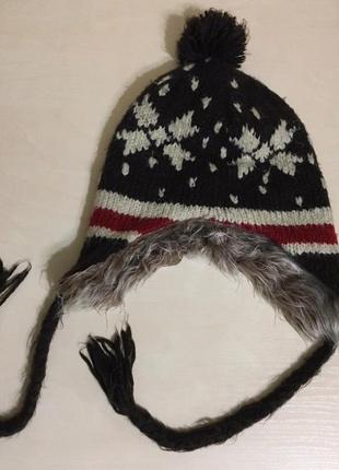 Шапка зимняя тёплая