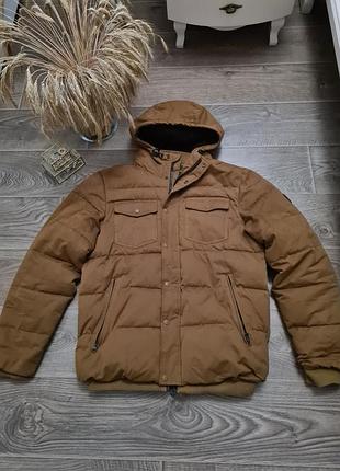 Чоловіча зимова котонова куртка від бренду pull&bear