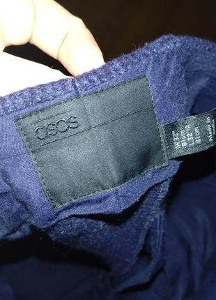 Брюки asos теплые шерсть м-л2 фото