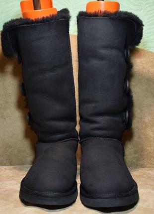 Угги ugg australia bailey button triplet 2 сапоги зимние овчина цигейка оригинал 41 р/27см2 фото