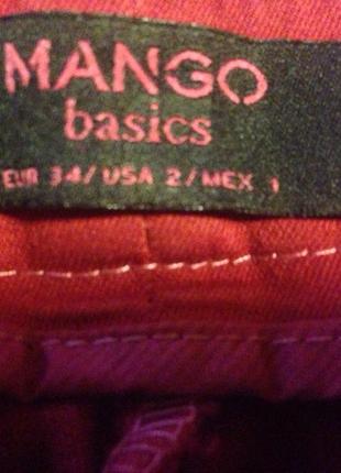 Узкие брюки mango4 фото