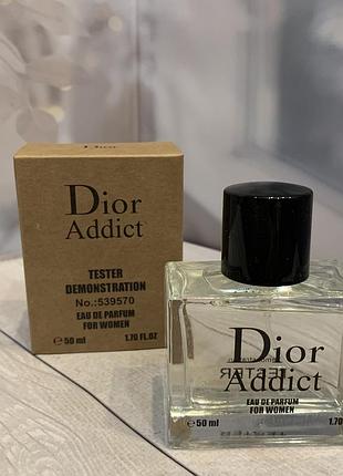 Тестер dior addict ( диор аддикт ) женская парфюмированная вода 50 мл.
