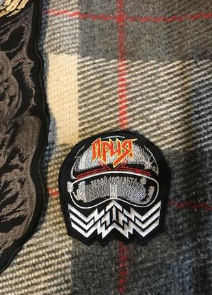 Большие нашивки,slipknot,misfits,harley davidson