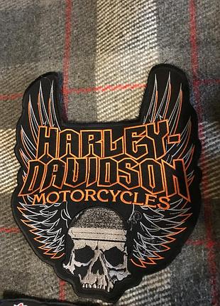 Большие нашивки,slipknot,misfits,harley davidson