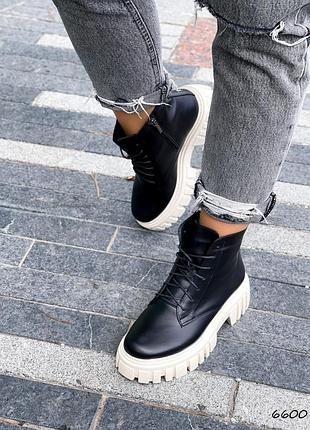 Черевики жіночі зима шкіра