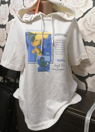 Капишонка с коротким рукавом