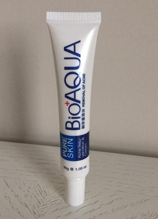 Концентрированный крем от прыщей и акне для точечного применения bioaqua