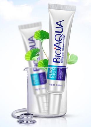 Концентрированный крем от прыщей и акне для точечного применения bioaqua