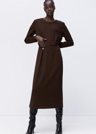 Сукня з плотного трикотажу від zara