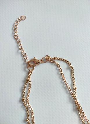 Карта мира золотая цепочка двухслойная цепочка на шею кулон подвеска