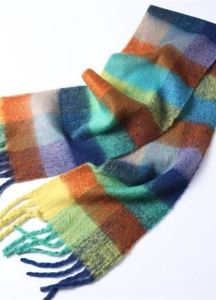 🎄❄️яскравий теплий зимовий шарф /дреди ❄️🎄2 фото