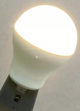 Usb led-лампа xo y1 для повербанка ноутбука usb-зарядки ліхтарик, нічник для аварійного освітлення 1.5 w/5 в2 фото