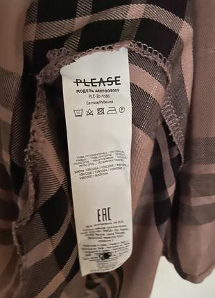 Сукня - сорочка туніка - сорочка клітинка італія