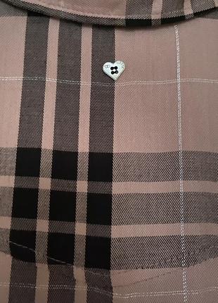 Сукня - сорочка туніка - сорочка клітинка італія