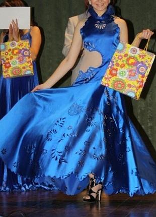 Королевское роскошное выпускное вечернее платье(эксклюзивно)